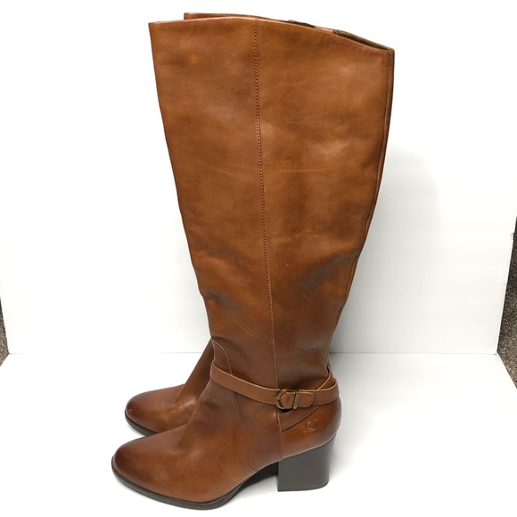 born cognac boots